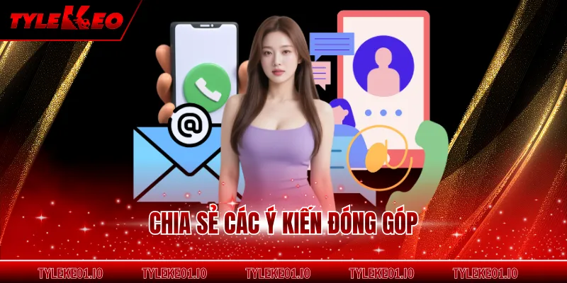 Chia sẻ các ý kiến đóng góp