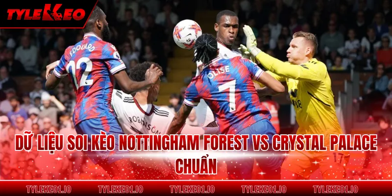 Dữ liệu soi kèo Nottingham Forest vs Crystal Palace chuẩn