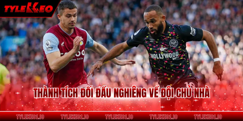 Thành tích đối đầu nghiêng về đội chủ nhà